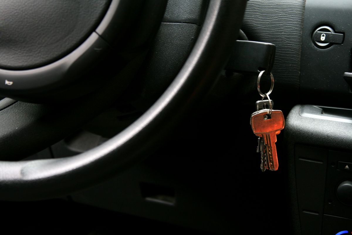 locked keys in car