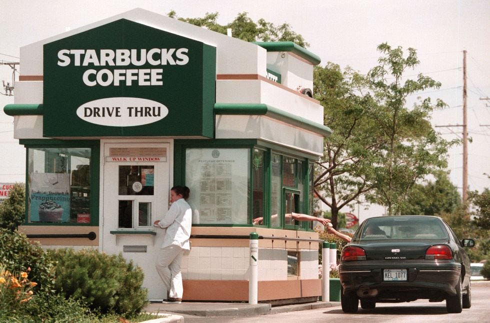 Drive-Through and Walk-Up Starbucks Shop in Illinois