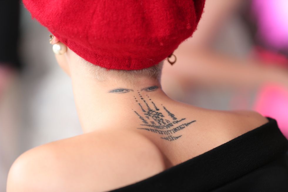 Cara Delevingne Flaunts Under-Boob Tattoo