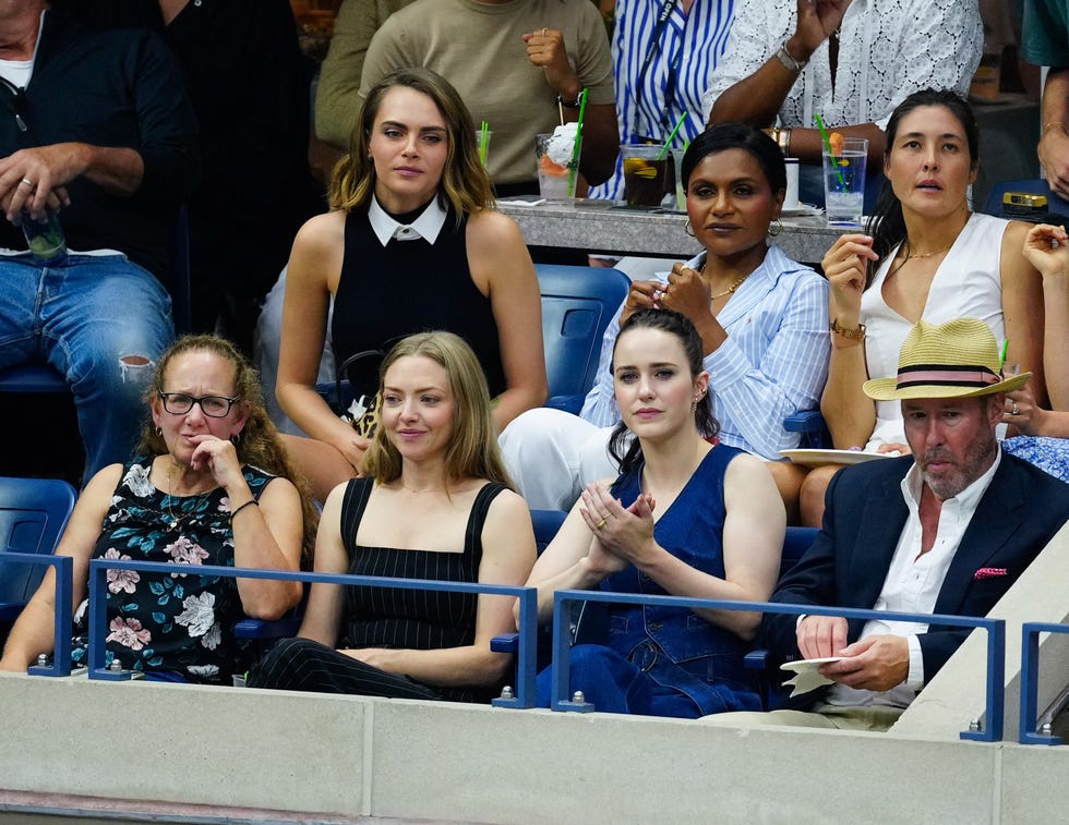 Celebrities attend the 2023 US Open Tennis Championships Day 13