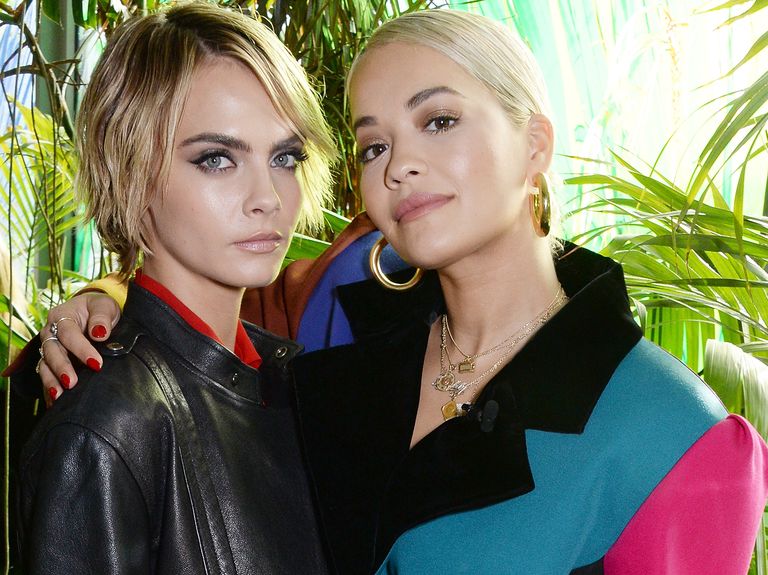 Cara Delevingne and Rita Ora for Rimmel - cyber beauty bullying interview