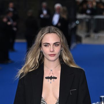 cara delevingne see through mesh dress ocean with david attenborough world premiere