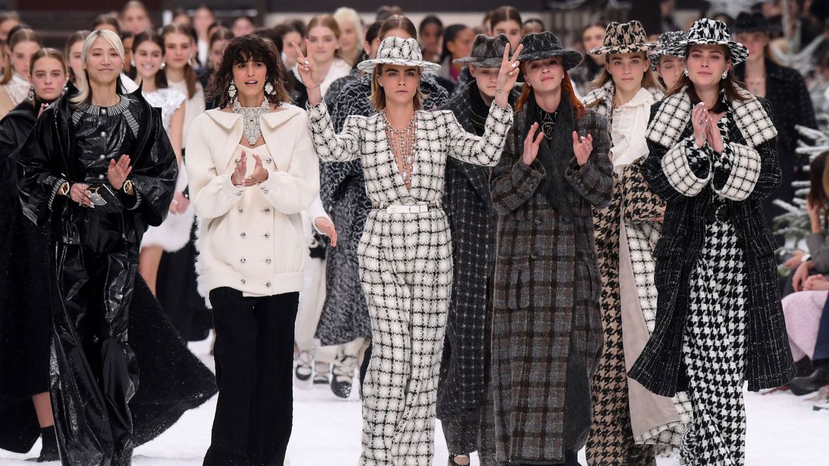 Chanel creates a snow-covered winter wonderland for Karl