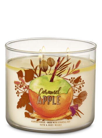 bath & body works fall candles