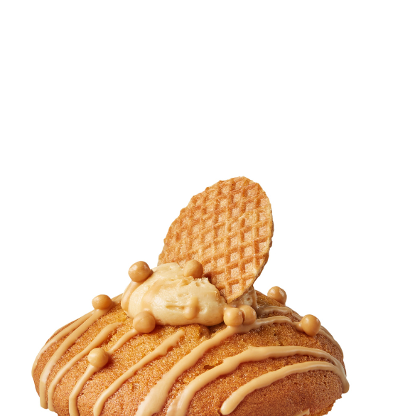 starbucks christmas caramel waffle muffin
