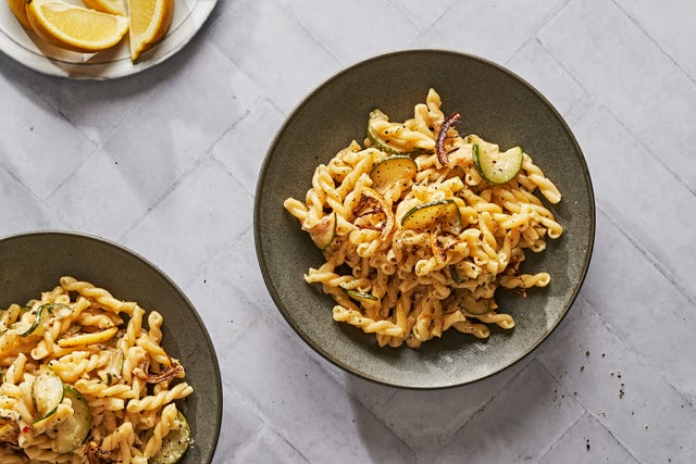 Caramelized Lemon And Zucchini Pasta - Delish.com caramelized lemon and zucchini pasta