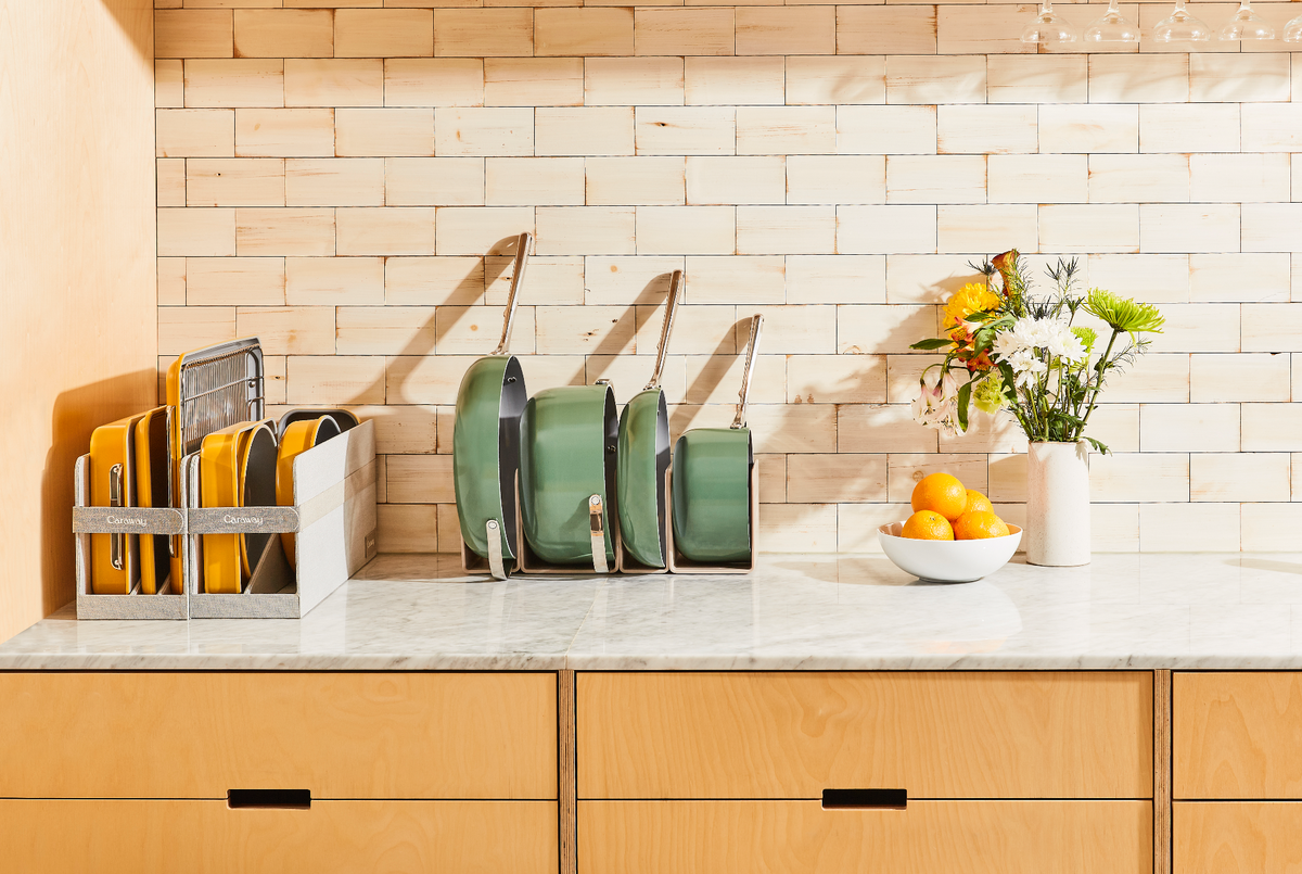 Caraway on X: Nothing brightens up a kitchen *quite* like our #Marigold Cookware  Set. 🌞  / X