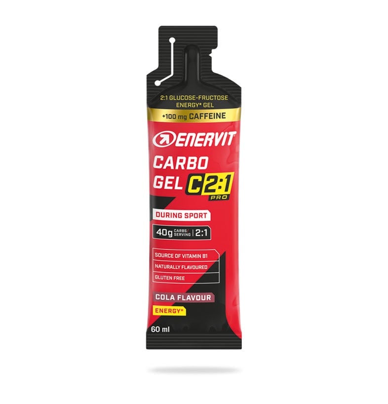 integratore gel enervit carbo gel c2 1pro cola con caffeina