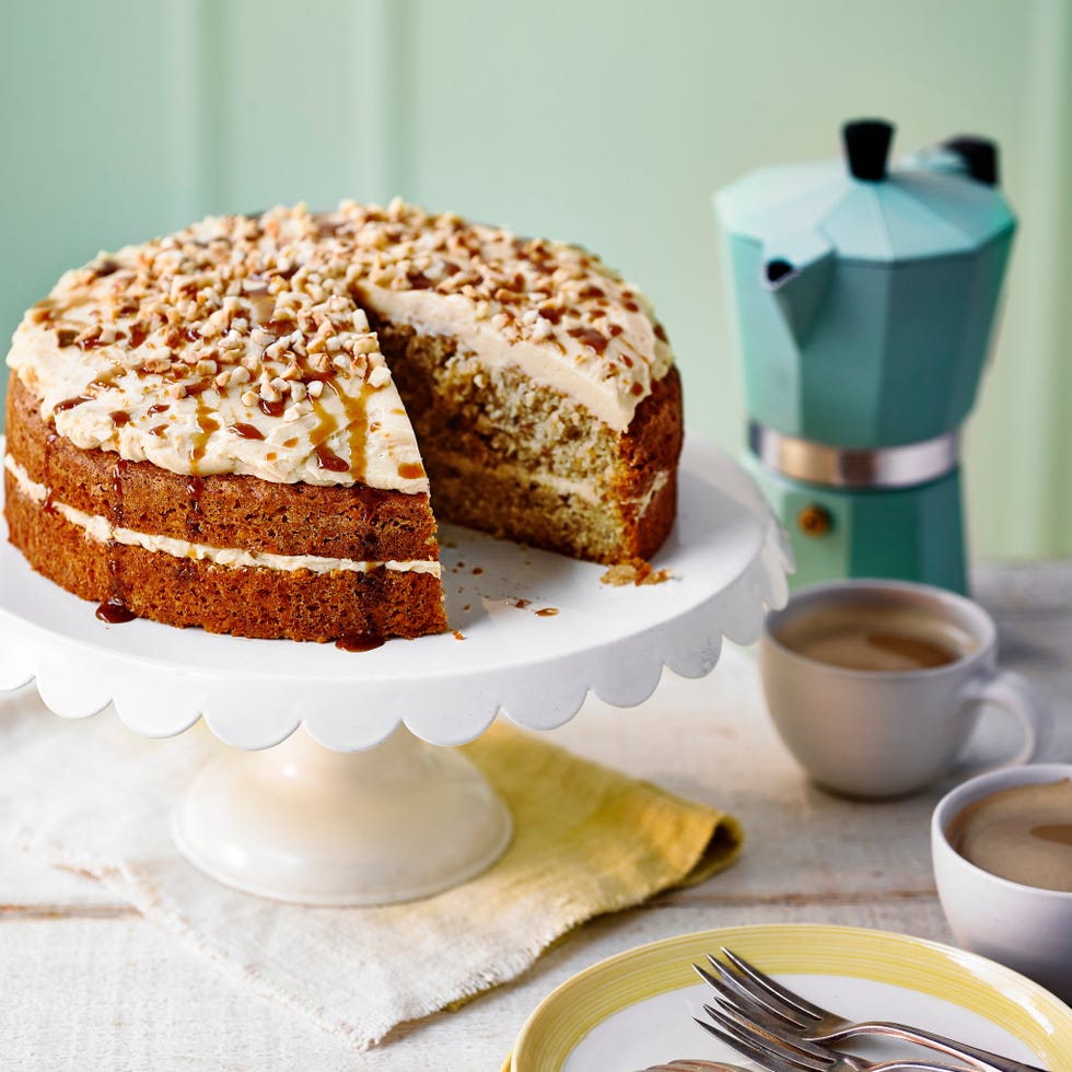 Coffee, Cardamom and Hazelnut Cake