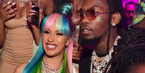 Cardi B and Offset at Birthday Celebration For Pierre Thomas