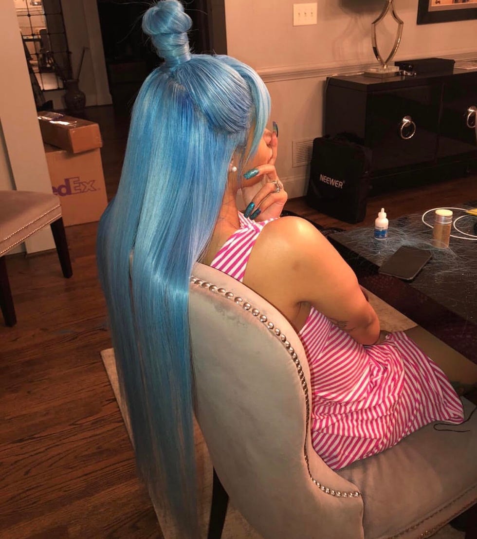 Cardi B's Brightest, Most Vibrant Hair Colors, Wigs: Pics