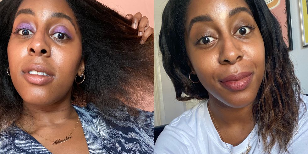 Doing my Natural Hair only using Cardi B favorite color products 