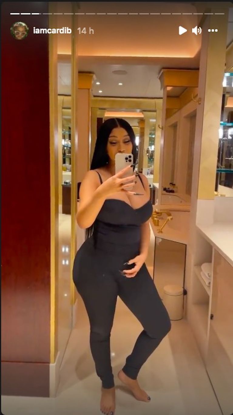 Cardi B just got real about her postpartum body and 'new' hips