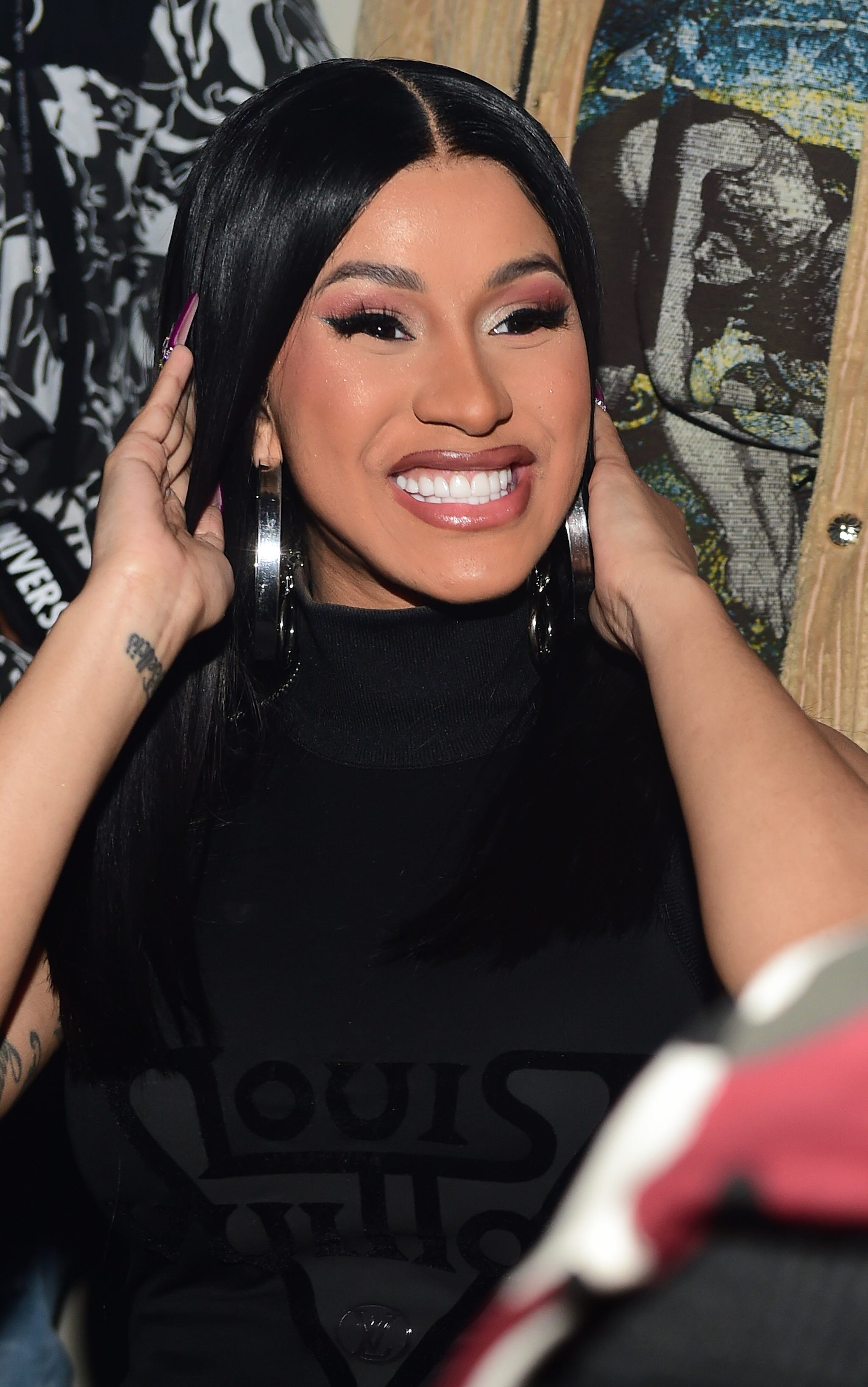 Cardi B just wore a see-through naked dress to go shopping