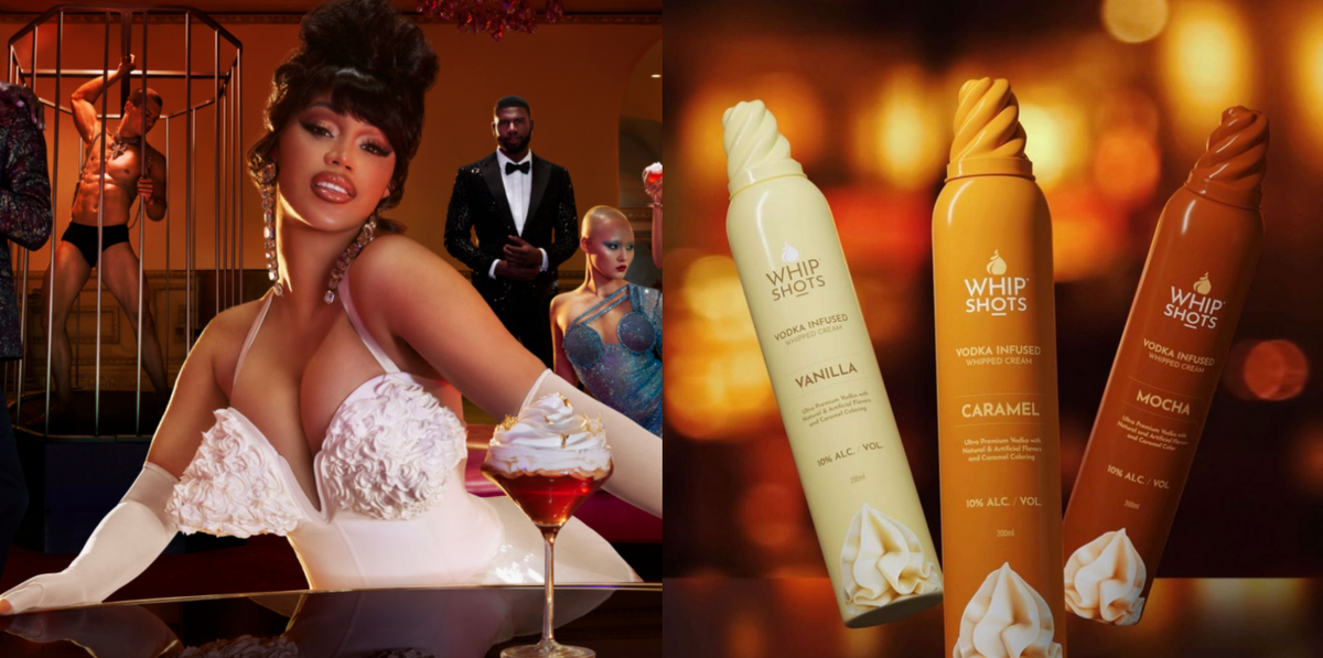 Cardi B's Line of Boozy Whipped Creams Is Here