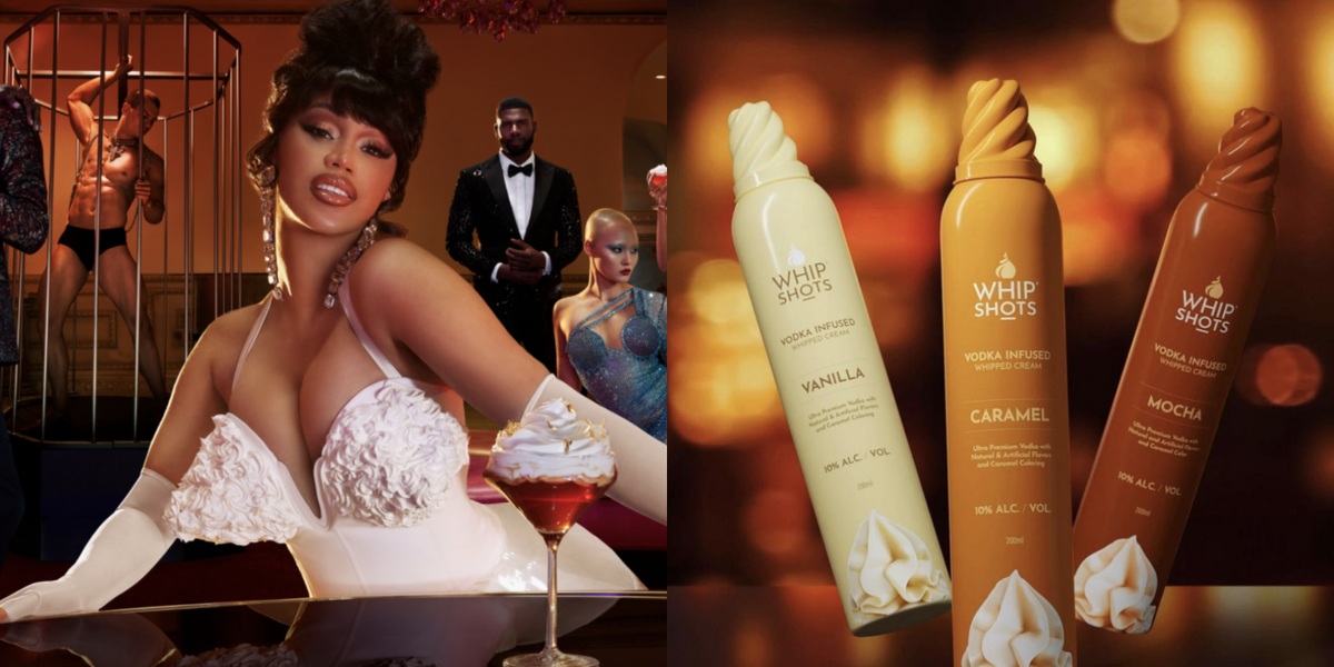 Cardi B's Line of Boozy Whipped Creams Is Here
