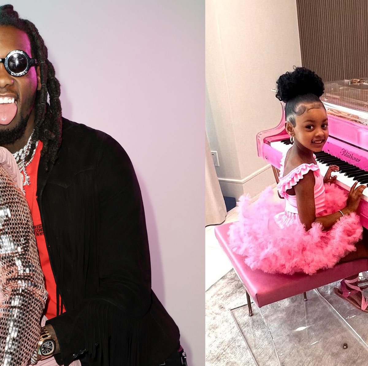Cardi B and Daughter Kulture Twinned With Matching Birkin Bags