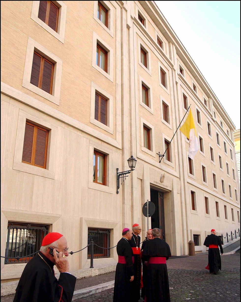cardinals from all over the world have gathered in rome, italy to celebrate john paul ii's 25th anniversary as pope on october 16th, 2003.