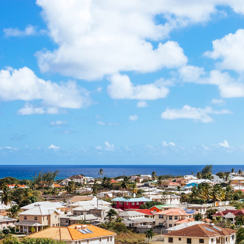 caribbean town christ church, barbados