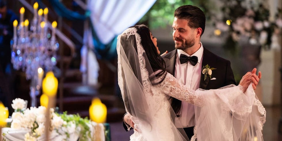 couple dancing at a wedding reception