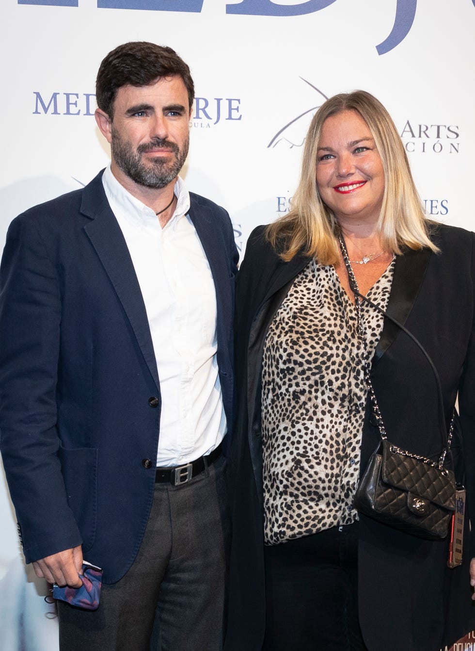 caritina goyanes y su marido, antonio matos