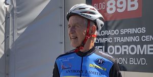 91-year-old cyclist breaks two world records
