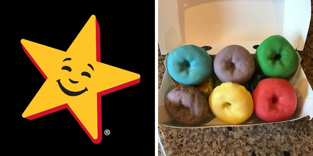 Froot Loop Mini Donuts Are Now a Thing at Carl's Jr.