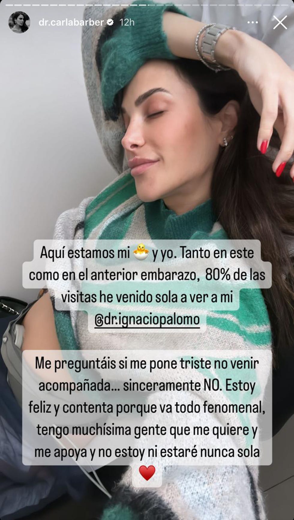 carla barber lanza una pulla a su ex, joseph, y va sola a las ecografías de su bebé, romeo