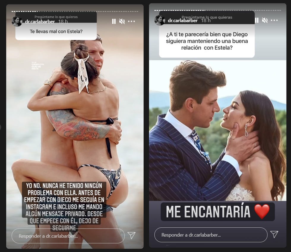 carla barber habla de estela grande