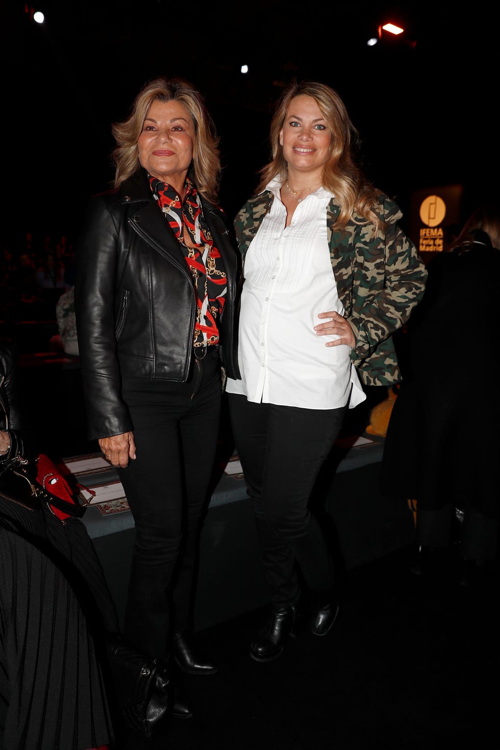 Carla Goyanes y Cari Lapique MBFWM