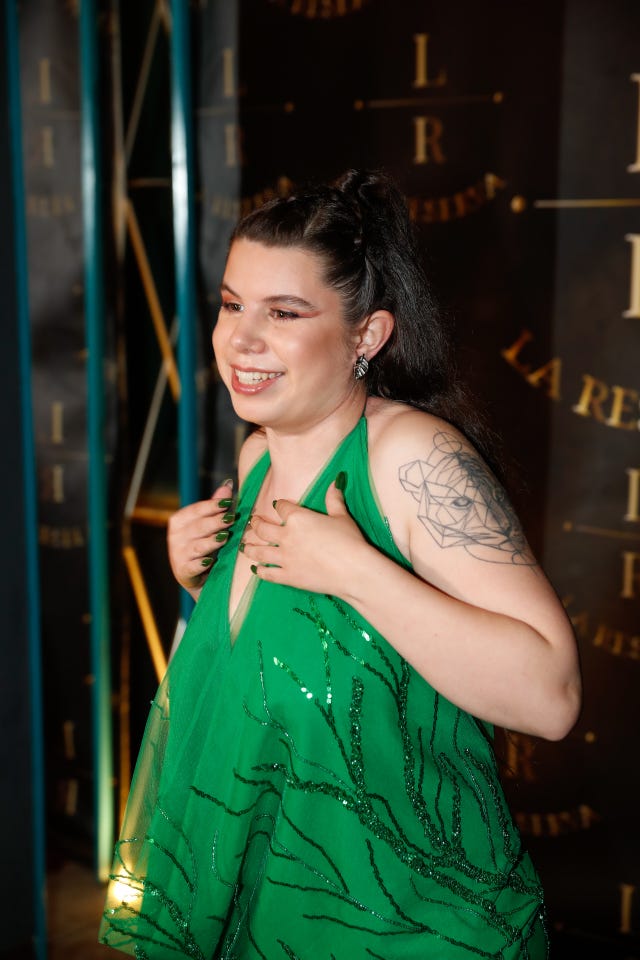 carla vigo at photocall for premiere short film cambio de giro in madrid on thursday, 17 november 2022