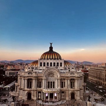 palacio de bellas artes in mexico city, travel, art,