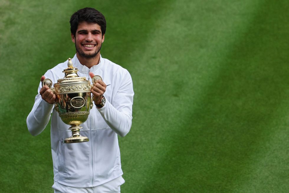 Carlos Alcaraz, Wimbledon men's singles champion facts and figures