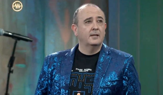 carlos areces en 'la resistencia' del 10 de abril de 2024