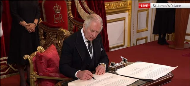 carlos iii ceremonia de proclamación