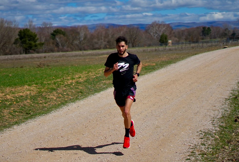 el maratoniano chileno carlos díaz