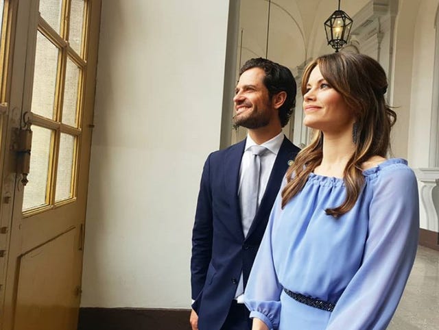 Carlos Felipe y Sofía de Suecia