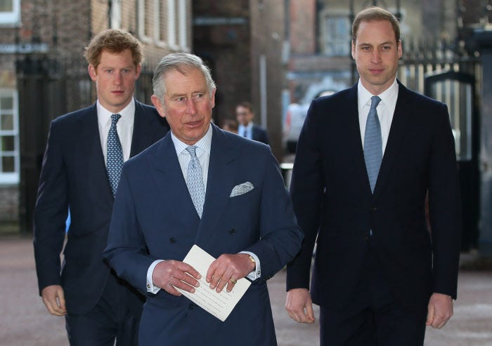 familia real británica