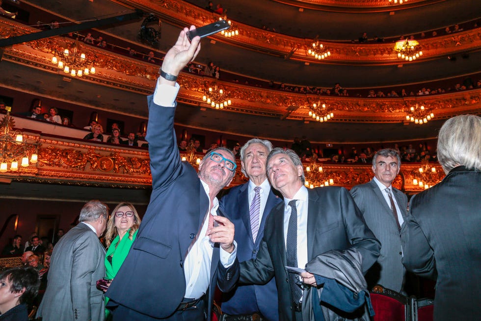 Carlos Herrera, Luis del Olmo e Iñaki Gabilondo en los Ondas 2019