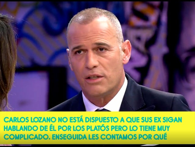 Carlos Lozano en Salvame