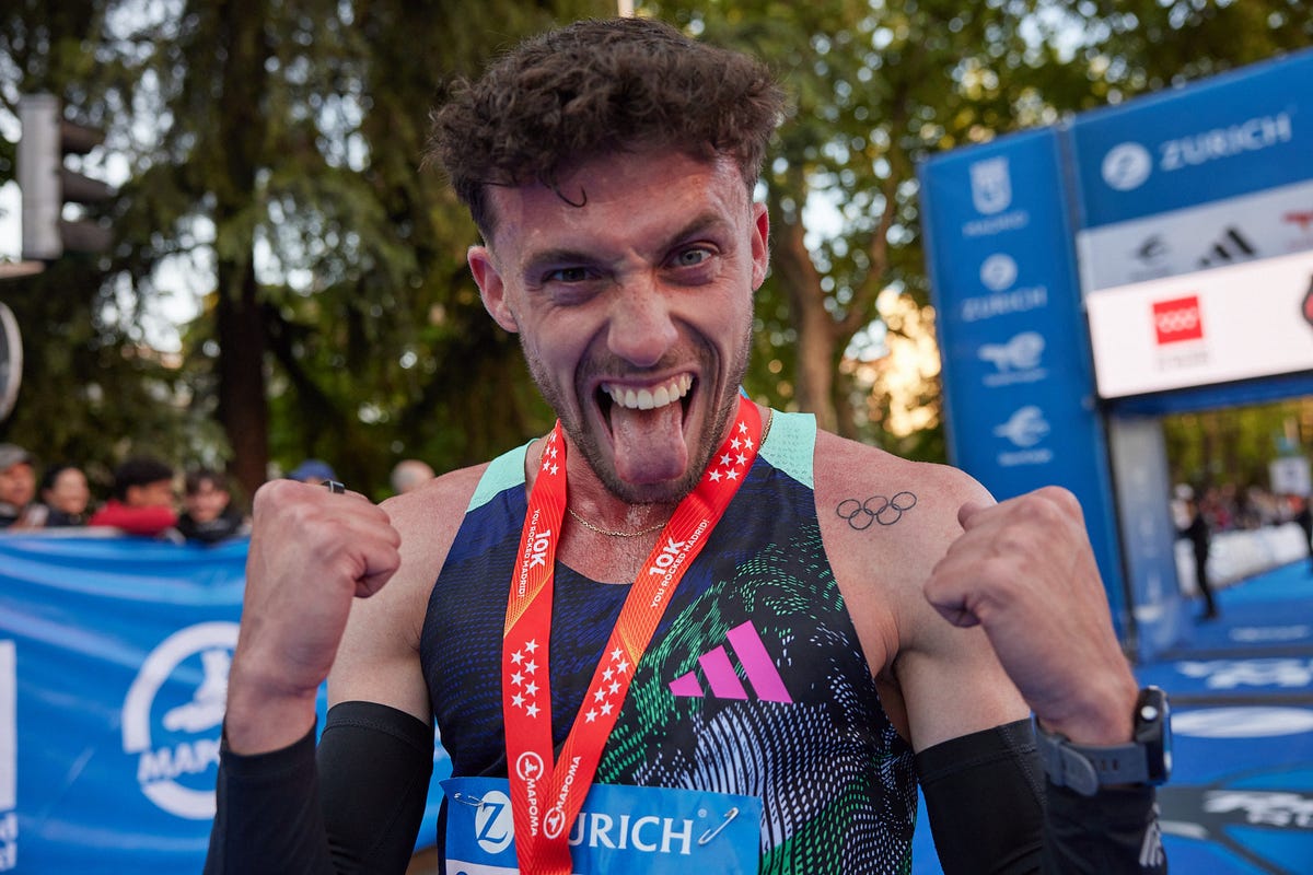 preview for Carlos Mayo gana por 6ª vez el 10K del Zurich Rock 'n' Roll Running Series Madrid 2023