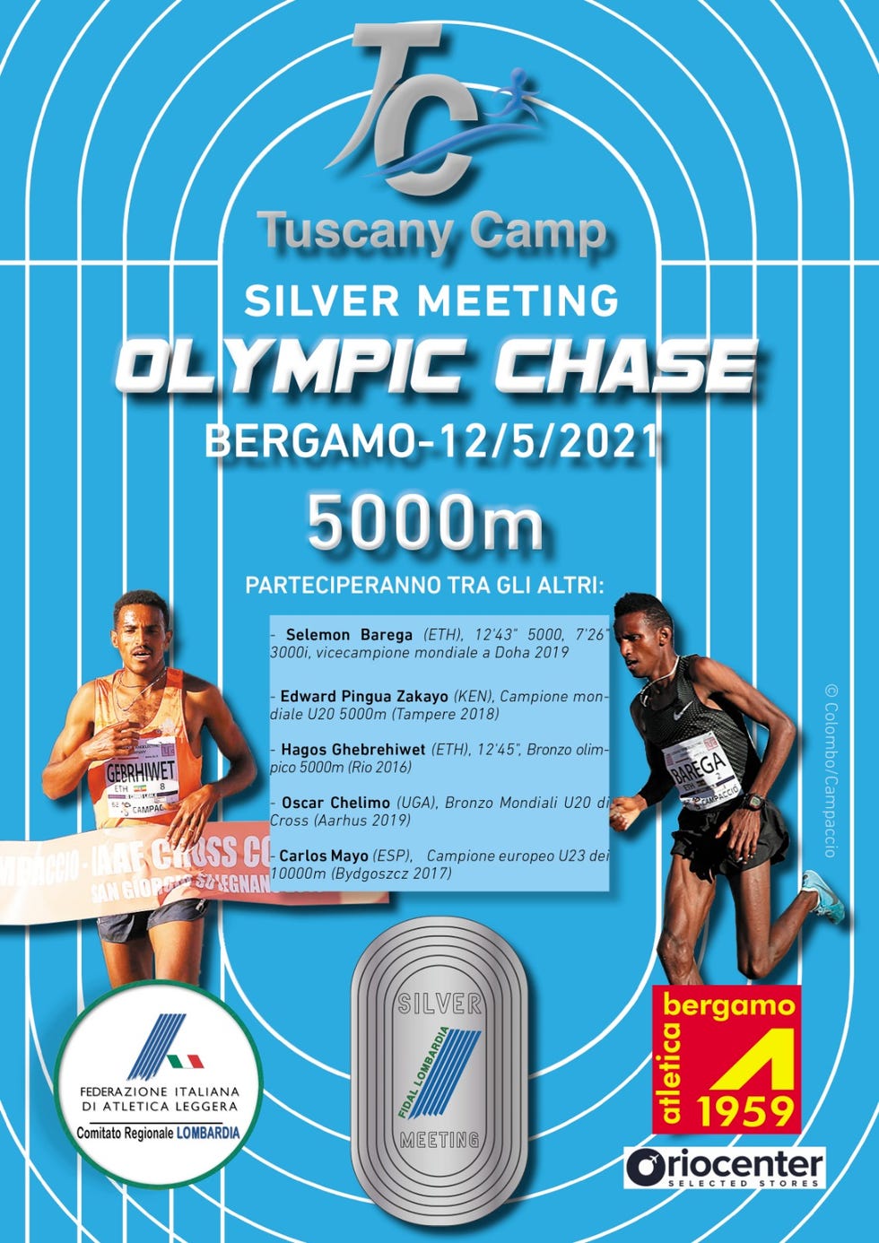 cartel del tuscany camp en el que correrá carlos mayo