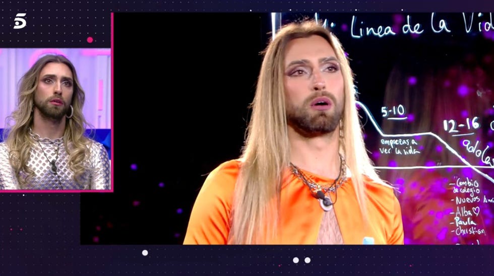 carlos peña repasa su curva de la vida en secret story y habla de bullying