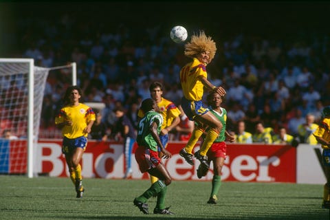 colombian soccer player carlos valderama