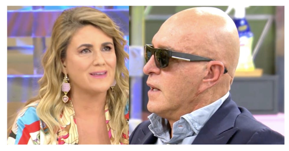 carlota corredera estalla con sus compañeros