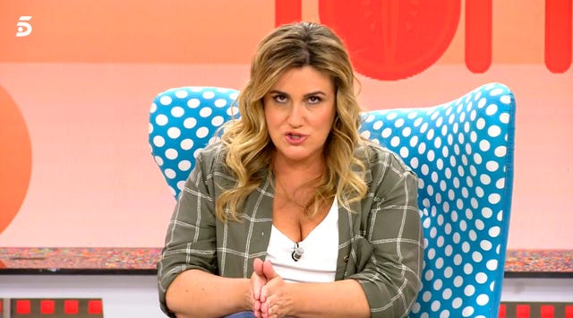 carlota corredera en 'sálvame'