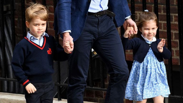 Carlota y Jorge de Cambridge