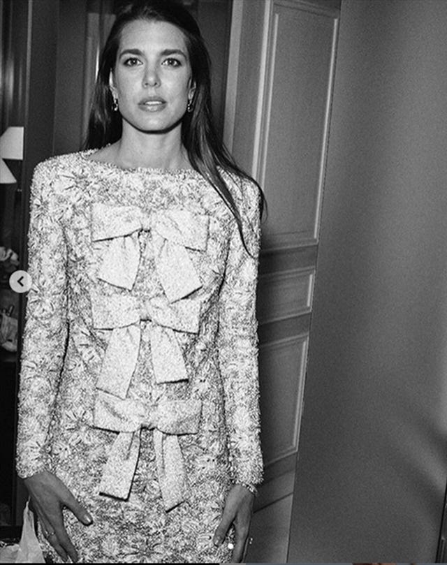 Carlota de Mónaco confía en Yves Saint Laurent para su primer vestido de novia