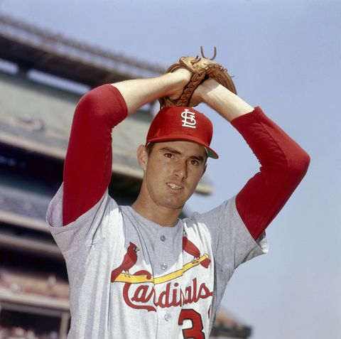 undated  steve carlton 32 f the st louis cardinals poses for a portrait circa 1970 photo by louis requenamlb via getty images