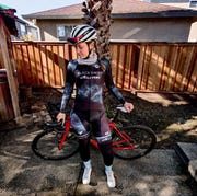 This is an image carly wegren how cycling changed me
